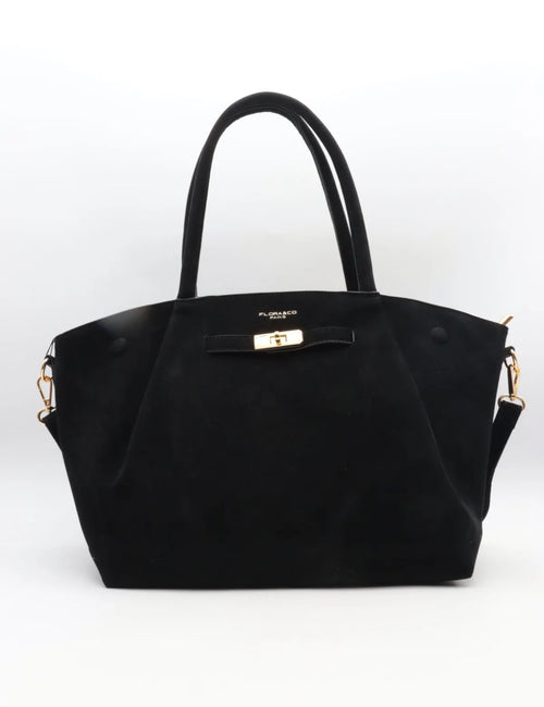 Le Cabas camel Suédine Chic Tessa | Flora & Co Paris